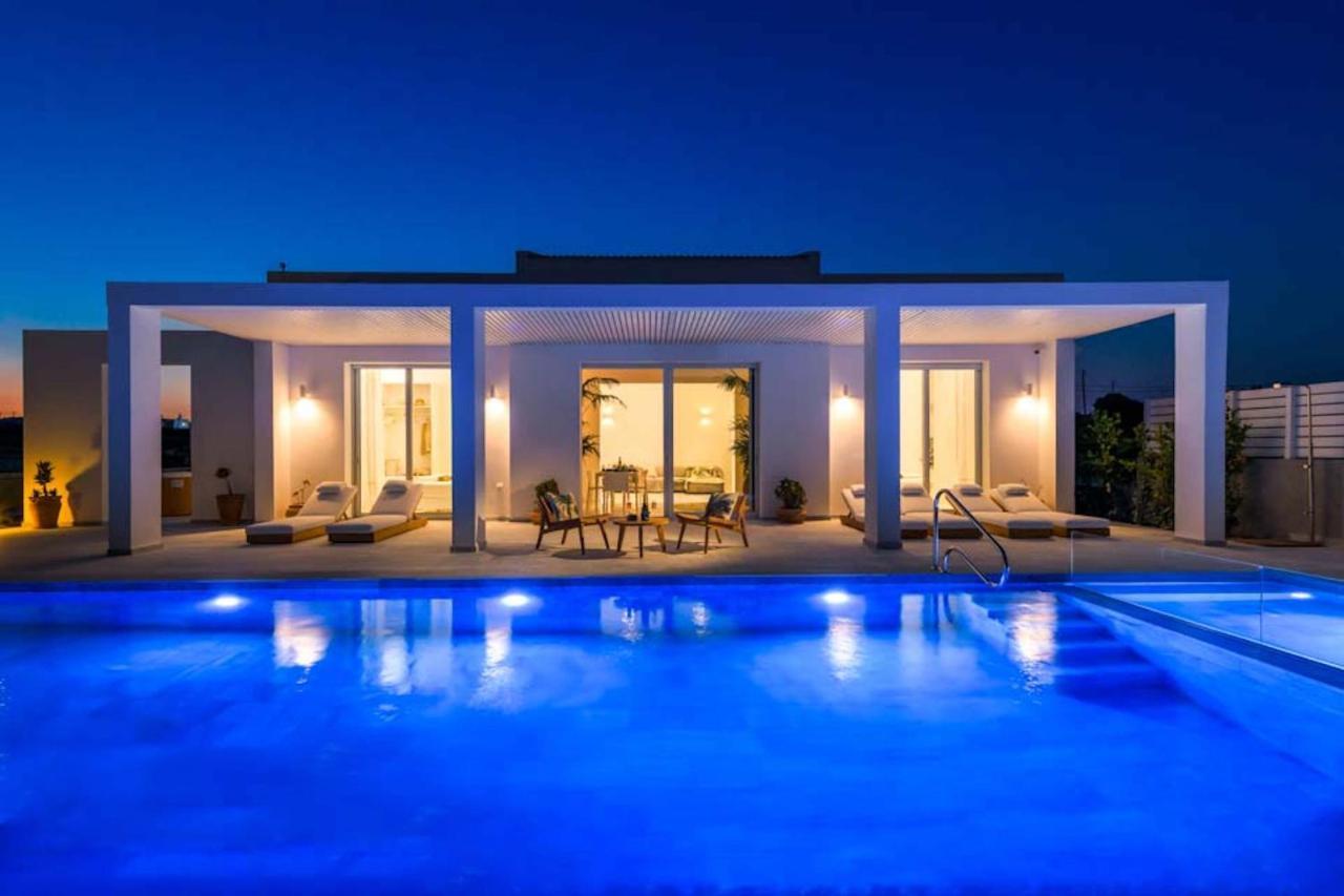 Seashore Beachfront Villa Lakhania Exterior foto