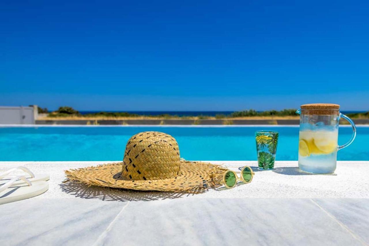 Seashore Beachfront Villa Lakhania Exterior foto